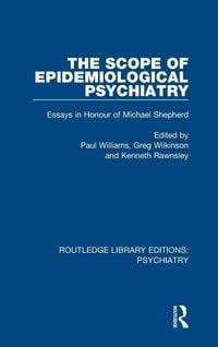 Produktbild: The Scope of Epidemiological Psychiatry