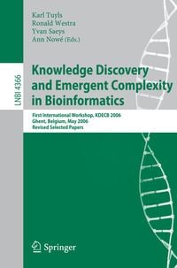 Produktbild: Knowledge Discovery and Emergent Complexity in Bioinformatics