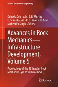 Produktbild: Advances in Rock Mechanics&mdash;Infrastructure Development, Volume 5