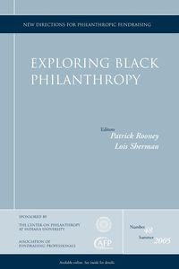 Produktbild: Exploring Black Philanthropy