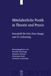 Produktbild: Mittelalterliche Poetik in Theorie und Praxis