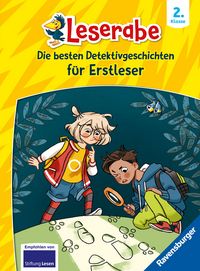 Produktbild: Die besten Detektivgeschichten f&uuml;r Erstleser &ndash; Leserabe ab 2. Klasse