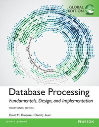 Produktbild: Database Processing: Fundamentals, Design, and Implementation, Global Edition
