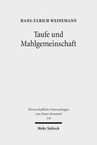 Produktbild: Taufe und Mahlgemeinschaft
