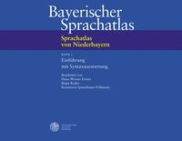 Bild vom Artikel Sprachatlas von Niederbayern (SNiB) / Einführung mit Syntaxauswertung vom Autor Robert Hinderling