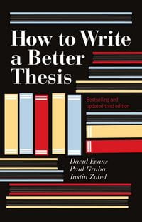 Produktbild: How To Write A Better Thesis: 3rd Edition