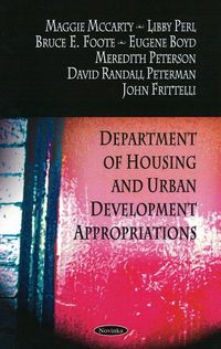 Produktbild: Department of Housing & Urban Development Appropriations