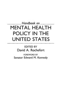 Produktbild: Handbook on Mental Health Policy in the United States