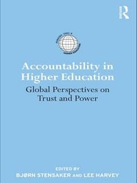 Produktbild: Accountability in Higher Education