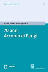 Produktbild: 70 anni Accordo di Parigi