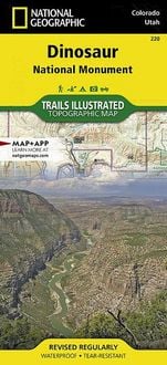 Produktbild: Dinosaur National Monument Map
