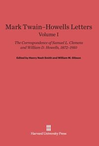 Produktbild: Mark Twain-Howells Letters, Volume I
