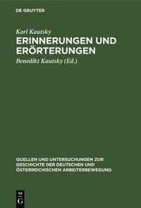 Produktbild: Erinnerungen und Er&ouml;rterungen