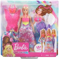 Bild vom Artikel Mattel - Barbie Dreamtopia 3-in1-Fantasie Spielset mit Puppe blond vom Autor 
