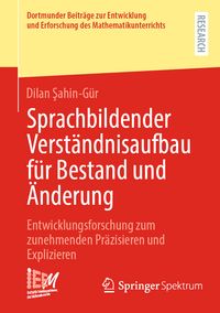 Produktbild: Sprachbildender Verst&auml;ndnisaufbau f&uuml;r Bestand und &Auml;nderung