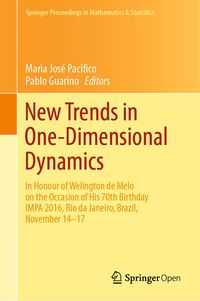 Produktbild: New Trends in One-Dimensional Dynamics