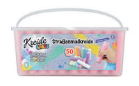 Produktbild: Stra&szlig;enmalkreide XXL Eimer 50 St