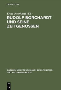 Produktbild: Rudolf Borchardt und seine Zeitgenossen