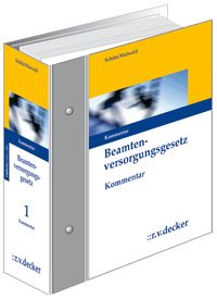 Produktbild: Beamtenversorgungsgesetz