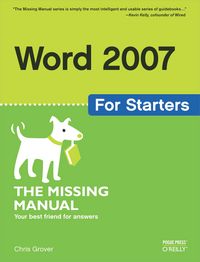 Produktbild: Word 2007 for Starters: The Missing Manual