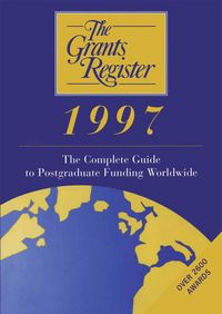Produktbild: The Grants Register 1997