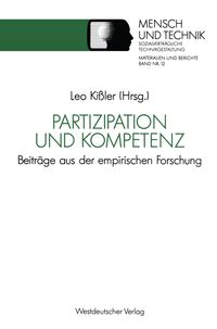 Partizipation und Kompetenz Leo Kissler