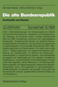 Produktbild: Die alte Bundesrepublik