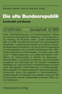 Produktbild: Die alte Bundesrepublik