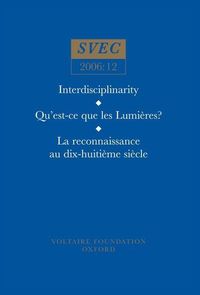 Produktbild: Mallinson, J: Qu'est-ce que les Lumieres?; La reconnaissance
