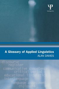 Produktbild: A Glossary of Applied Linguistics