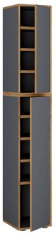 Produktbild: XL Holz Gro&szlig;er Schuhschrank Schuhkommode Salia B30