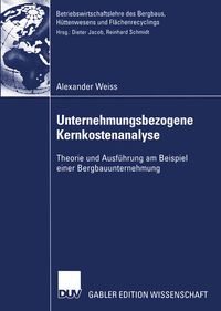 Produktbild: Unternehmungsbezogene Kernkostenanalyse