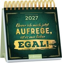 Produktbild: Mini-Wochenkalender Bevor ich mich jetzt aufrege, ist es mir lieber egal! 2027