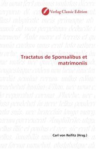 Produktbild: Tractatus de Sponsalibus et matrimoniis