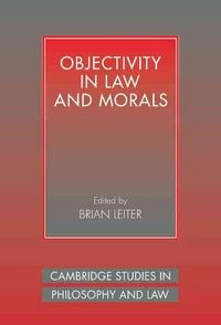 Produktbild: Objectivity in Law and Morals