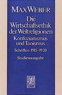 Produktbild: Max Weber-Studienausgabe