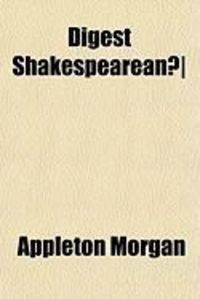 Produktbild: Digest Shakespearean]