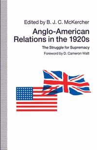 Produktbild: Anglo-American Relations in the 1920s