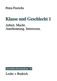 Produktbild: Klasse und Geschlecht 1