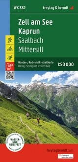 Produktbild: freytag & berndt Wanderkarte WK 382 Zell am See - Kaprun, Saalbach - Mittersill 1:50.000
