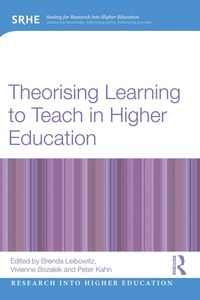Produktbild: Theorising Learning to Teach in Higher Education
