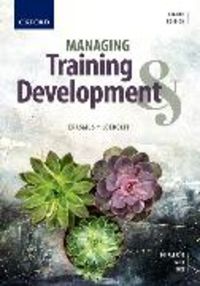 Produktbild: Managing Training and Development