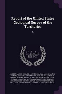 Produktbild: Report of the United States Geological Survey of the Territories