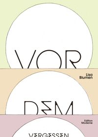 Produktbild: Vor dem Vergessen