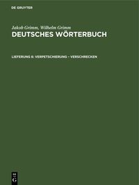 Produktbild: Verpetschierung &ndash; Verschrecken