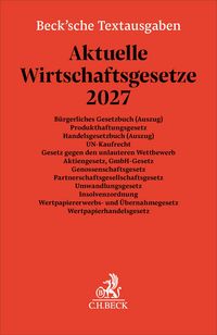 Produktbild: Aktuelle Wirtschaftsgesetze 2027