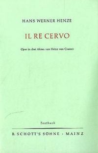 Produktbild: Il Re Cervo oder Die Irrfahrten der Wahrheit