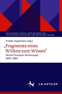 Produktbild: ,,Fragmente eines Willens zum Wissen"