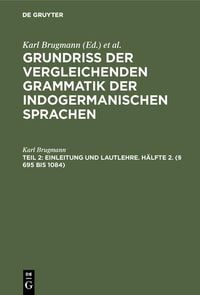 Produktbild: Einleitung und Lautlehre. H&auml;lfte 2. (&sect; 695 bis 1084)