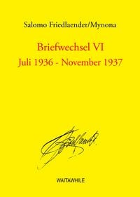 Produktbild: Briefwechsel VI